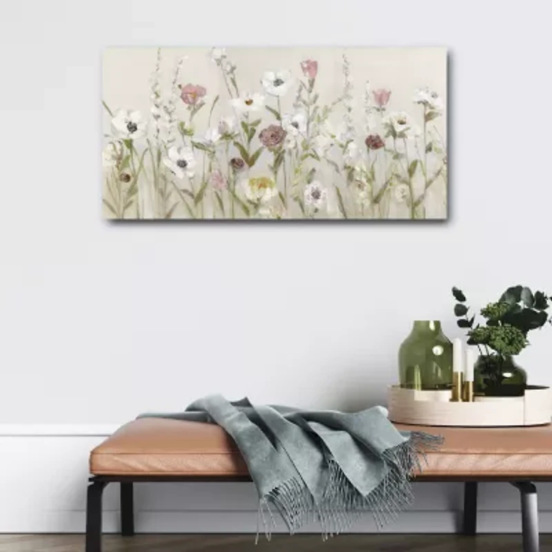 Courtside Market Bloomin Around 24x48 Canvas Art