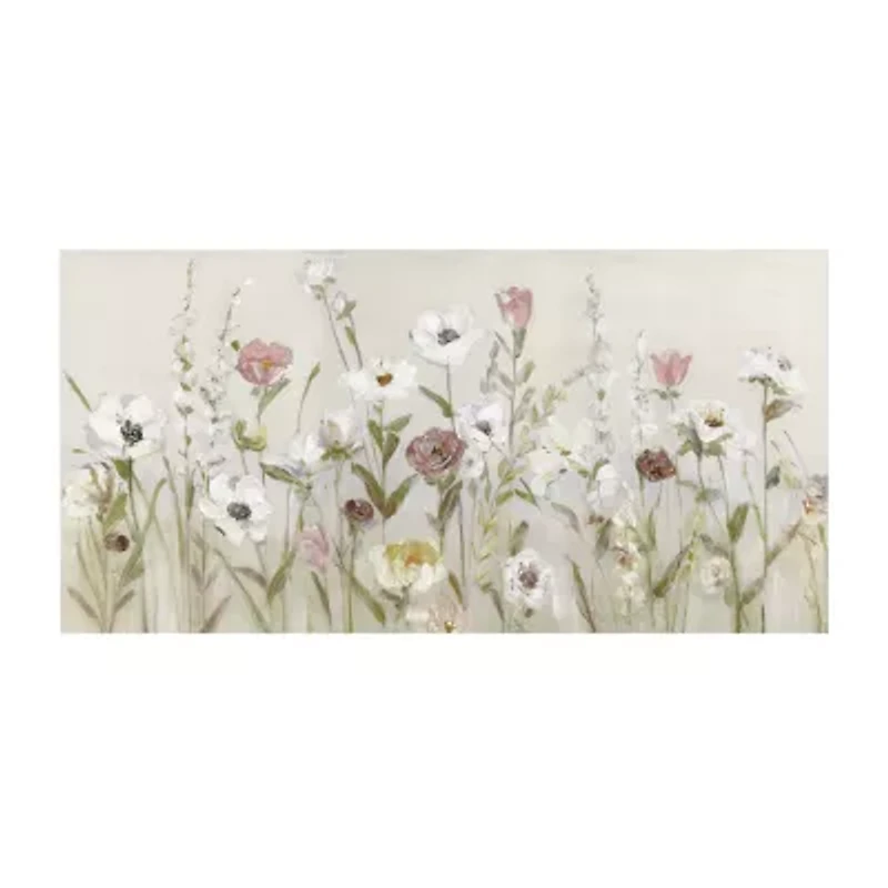 Courtside Market Bloomin Around 24x48 Canvas Art