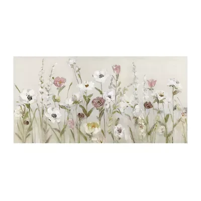 Courtside Market Bloomin Around 24x48 Canvas Art
