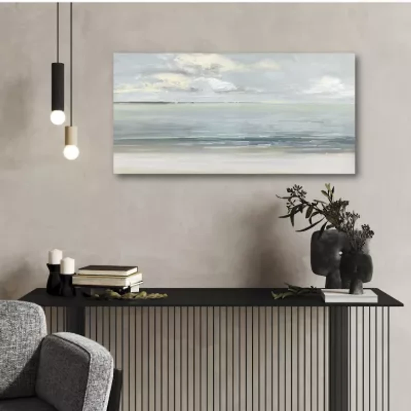 Courtside Market The Sea 12x24 Canvas Canvas Art