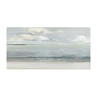 Courtside Market The Sea 12x24 Canvas Canvas Art