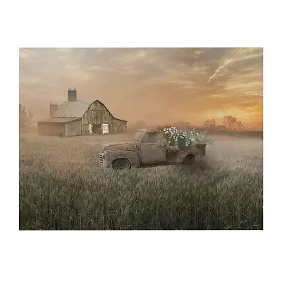 Courtside Market Sunset Farm 20x24 Canvas Canvas Art