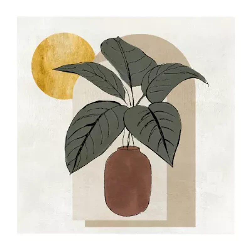 Courtside Market Santa Fe Evening 24x24 Canvas Art