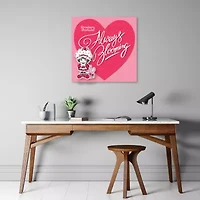 Courtside Market Strawberry Shortcake Always Blooming 16x16 Canvas Art