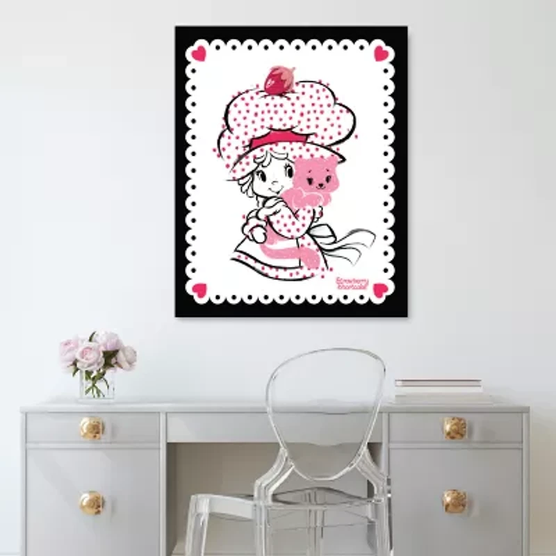 Courtside Market Strawberry Shortcake Besty 16x20 Canvas Art