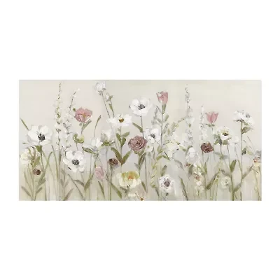 Courtside Market Bloomin Around 12x24 Canvas Canvas Art