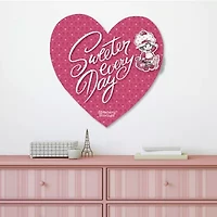 Courtside Market Strawberry Shortcake Sweeter Every Day 12x12 Artboard Wood Wall Art