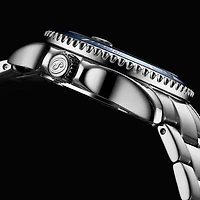 Stuhrling Womens Silver Tone Stainless Steel Bracelet Watch 3950l 3