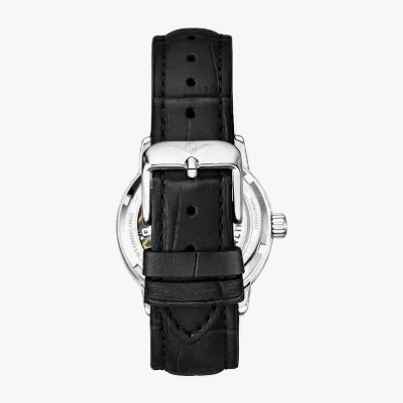 Stuhrling Womens Automatic Leather Strap Watch 3952