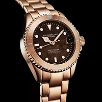 Stuhrling Womens Rose Goldtone Stainless Steel Bracelet Watch 3950l 6