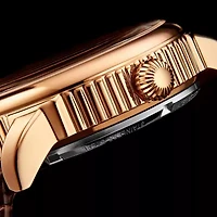 Stuhrling Mens Automatic Brown Leather Strap Watch 3933 4