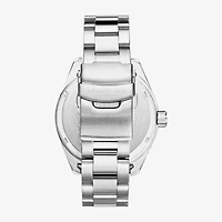 Stuhrling Mens Silver Tone Stainless Steel Bracelet Watch 3953 2