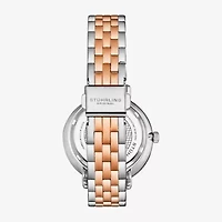 Stuhrling Womens Two Tone Stainless Steel Bracelet Watch 4038 4