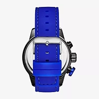 Stuhrling Mens Blue Strap Watch 4053 1