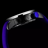 Stuhrling Mens Blue Strap Watch 4053 1