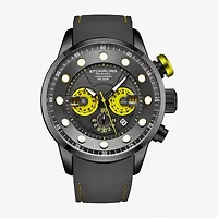 Stuhrling Mens Gray Strap Watch 4053 2