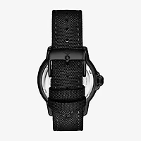 Stuhrling Aquadiver Mens Black Strap Watch 4049 3