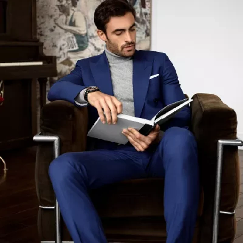 Stuhrling Mens Black Stainless Steel Bracelet Watch 3950a 9