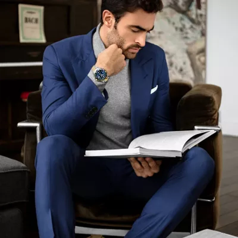 Stuhrling Mens Gold Tone Stainless Steel Bracelet Watch 3950a 5