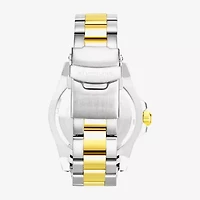 Stuhrling Mens Gold Tone Stainless Steel Bracelet Watch 3965 3