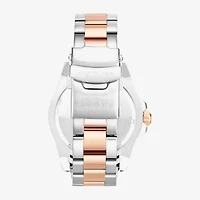 Stuhrling Mens Rose Goldtone Stainless Steel Bracelet Watch 3965 4