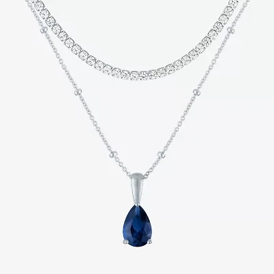 Gemstone 2-pc. Necklace Set