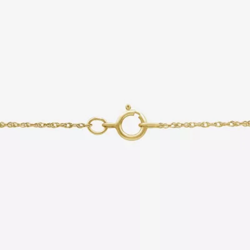 Womens Lab Created White Opal 14K Gold Over Silver Oval 18 Inch Pendant Necklace