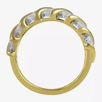 (I, I2) Womens 2 CT. T.W. Lab Grown White Diamond 14K Gold Over Silver Round Eternity Band