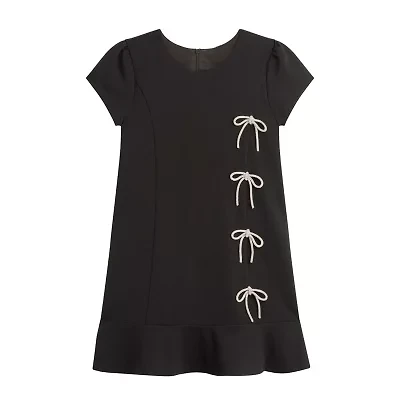 Byer California Big Kid Girls Short Sleeve A-Line Dress