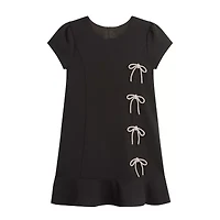 Byer California Big Kid Girls Short Sleeve A-Line Dress