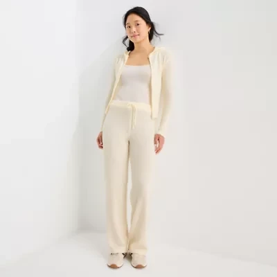 Forever 21 Womens Juniors Wide Leg Pull-On Pant