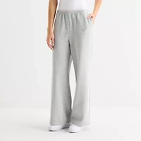 Forever 21 Womens Juniors Wide Leg Fleece Sweatpant