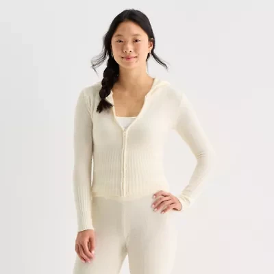 Forever 21 Womens Juniors Long Sleeve Hoodie