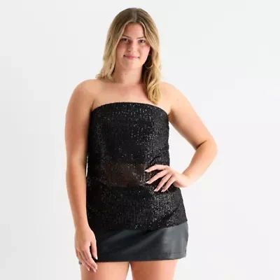 Forever 21 Womens Juniors Plus Tube Top