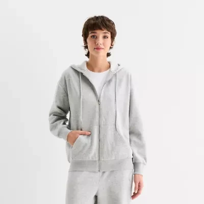 Forever 21 Womens Juniors Hooded Long Sleeve Sweatshirt