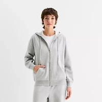 Forever 21 Womens Juniors Hooded Long Sleeve Sweatshirt