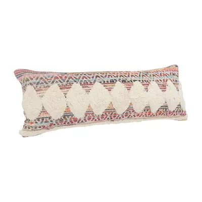 LR Home Carl Diamond Lumbar Pillow