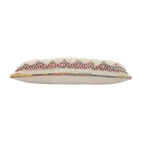 LR Home Carl Diamond Lumbar Pillow