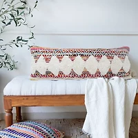 LR Home Carl Diamond Lumbar Pillow