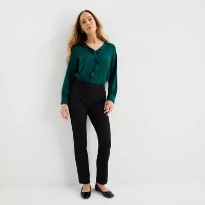 Liz Claiborne Womens Slim Pant