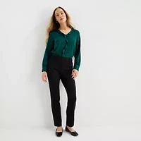 Liz Claiborne Womens Slim Pant