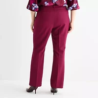 Liz Claiborne Audra Womens Straight Mid Rise Trouser