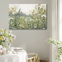 Courtside Market Wildflower Field 24x36 Canvas Art