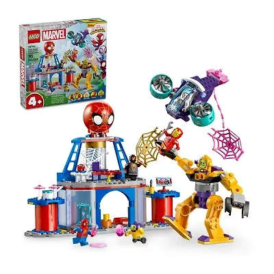 LEGO® Marvel Team Spidey Web Spinner Hedquarters 10794 Building Set 193-pc.