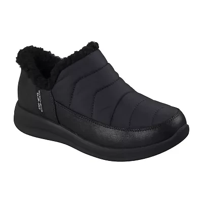 Skechers Cozy Escape Snow Puff Womens Slip-On Slippers
