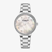 Stuhrling Womens Silver Tone Stainless Steel Bracelet Watch 3907