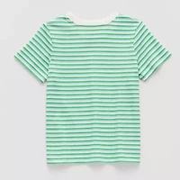 Okie Dokie Toddler & Little Boys Crew Neck Short Sleeve T-Shirt