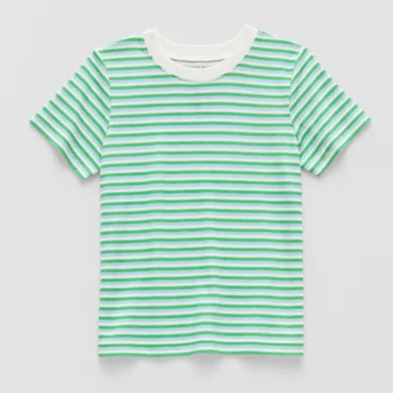 Okie Dokie Toddler & Little Boys Crew Neck Short Sleeve T-Shirt