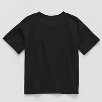 Okie Dokie Toddler & Little Boys Crew Neck Short Sleeve Regular Fit Graphic T-Shirt