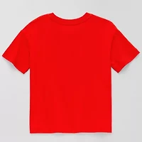 Okie Dokie Active Toddler & Little Boys Crew Neck Short Sleeve Regular Fit Graphic T-Shirt